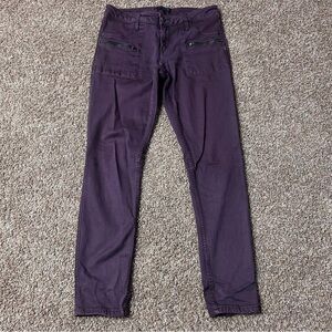 Sanctuary Purple Pantsuit with Straight-Leg Cut